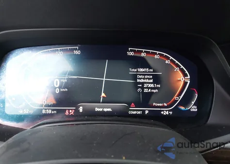 2021 BMW X5 Sdrive40I z USA, uszkodzony, nr VIN 5UXCR4C02M9F88234